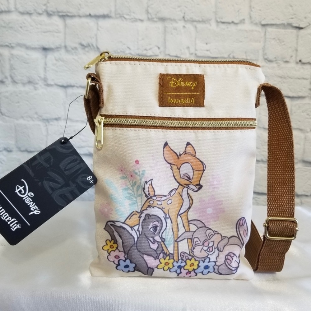 Loungefly Bambi & Friends Floral Small Crossbody